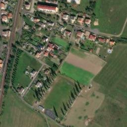 Satellite imagery of [Libochovany] church t., CZ