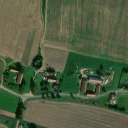 Satellite imagery of [Martínkovice] church t., CZ