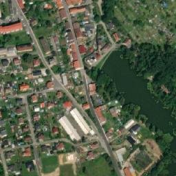 Satellite imagery of [Doksy u Máchova jezera] church t., CZ