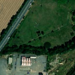Satellite imagery of [Žďár u Mnichova Hradiště] factory chimney, CZ