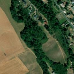 Satellite imagery of [Prosečné] church t., CZ