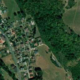 Satellite imagery of [Prosečné] church t., CZ