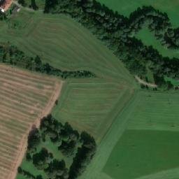 Satellite imagery of [Martínkovice] church t., CZ