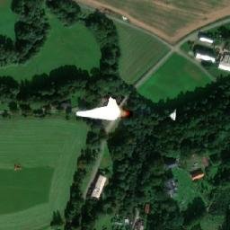 Satellite imagery of [Martínkovice] church t., CZ