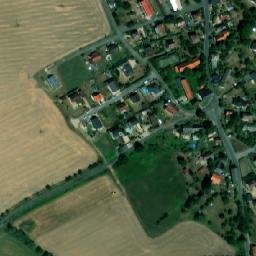 Satellite imagery of [Všeň] church t., CZ