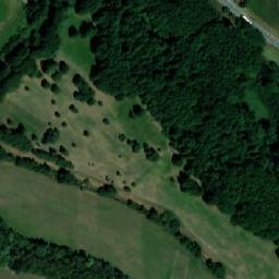 Satellite imagery of [Karlovice] church t., CZ