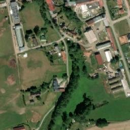 Satellite imagery of [Vlčice u Trutnova] church t., CZ