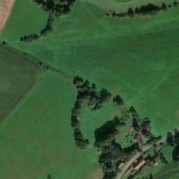 Satellite imagery of [Martínkovice] church t., CZ