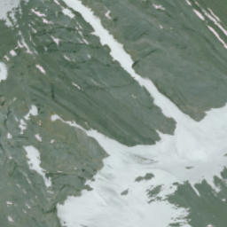 Satellite imagery of Mount Pétain, CA