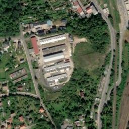 Satellite imagery of [Bílina] town hall t., CZ