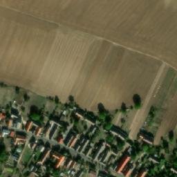 Satellite imagery of [Chotiněves] evang. church t., CZ