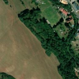 Satellite imagery of [Prosečné] church t., CZ