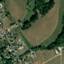 Satellite imagery of [Prosečné] church t., CZ