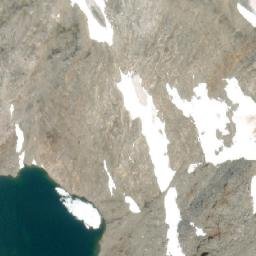 Satellite imagery of Mount Gunnarsen, CA