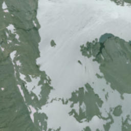 Satellite imagery of Mount Pétain, CA