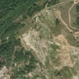 Satellite imagery of Jezeří [Horní Jiřetín-Jezeří] castle t., CZ