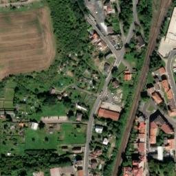 Satellite imagery of [Bílina] town hall t., CZ