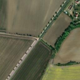 Satellite imagery of [Žitenice] church t., CZ