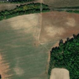 Satellite imagery of [Býčkovice-Velký Újezd] castle t., CZ