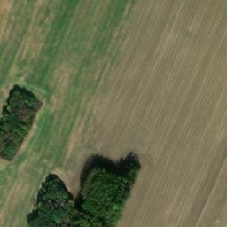 Satellite imagery of [Chotiněves] evang. church t., CZ