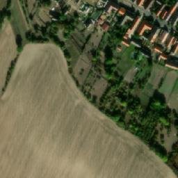 Satellite imagery of [Chotiněves] evang. church t., CZ