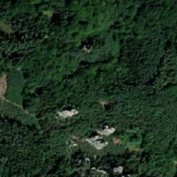 Satellite imagery of [Hrubá Skála] castle outlook t., CZ
