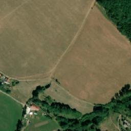 Satellite imagery of Technolen[Hostinné] textil factory chimney, CZ