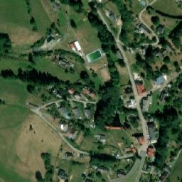 Satellite imagery of [Čermná v Krkonoších] church t., CZ