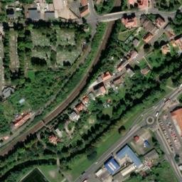 Satellite imagery of [Bílina] town hall t., CZ