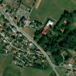 Satellite imagery of [Studenec u Horek] church t., CZ