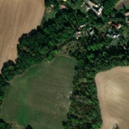 Satellite imagery of [Býčkovice-Velký Újezd] castle t., CZ