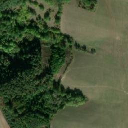 Satellite imagery of [Drahobuz-Strážiště] church t., CZ