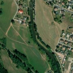 Satellite imagery of Technolen[Hostinné] textil factory chimney, CZ