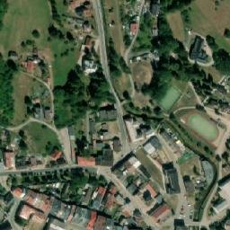 Satellite imagery of [Hostinné] church t., CZ