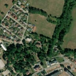 Satellite imagery of [Hostinné] former papaer mill chimney, CZ