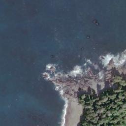 Satellite imagery of Topknot Point, CA
