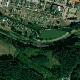 Satellite imagery of [Hostinné] church t., CZ