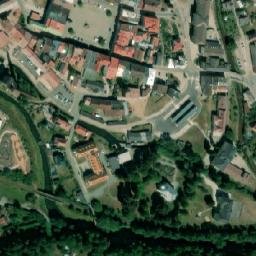 Satellite imagery of [Hostinné] church t., CZ