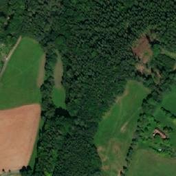 Satellite imagery of [Malé Svatoňovice] church sanctus t., CZ