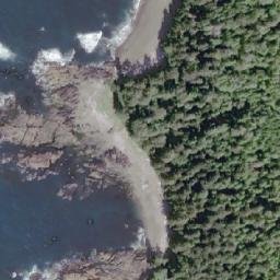 Satellite imagery of Topknot Point, CA