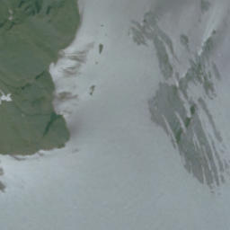 Satellite imagery of Mount Pétain, CA