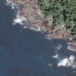 Satellite imagery of Topknot Point, CA