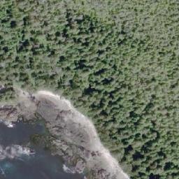 Satellite imagery of Topknot Point, CA