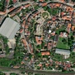 Satellite imagery of [Litoměřice] cathedral t., CZ