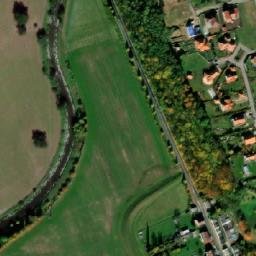 Satellite imagery of [Mnichovo Hradiště] castle t., CZ