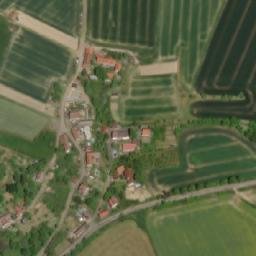 Satellite imagery of [Vyskeř] church t., CZ