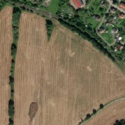 Satellite imagery of [Malé Svatoňovice] church sanctus t., CZ