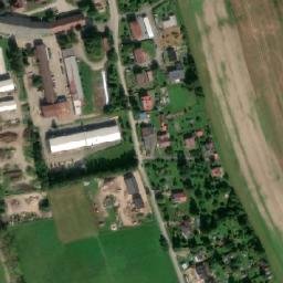 Satellite imagery of VEBA [Police nad Metují] factory chimney, CZ