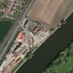 Satellite imagery of Barkmet [Lhotka nad Labem] factory chimney, CZ