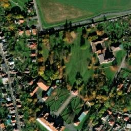 Satellite imagery of [Mnichovo Hradiště] castle t., CZ